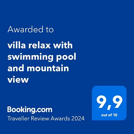 Villa Relax Private Pool And Mountain View *